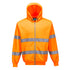 Hi-Vis Zipped Hoodie  (B305)