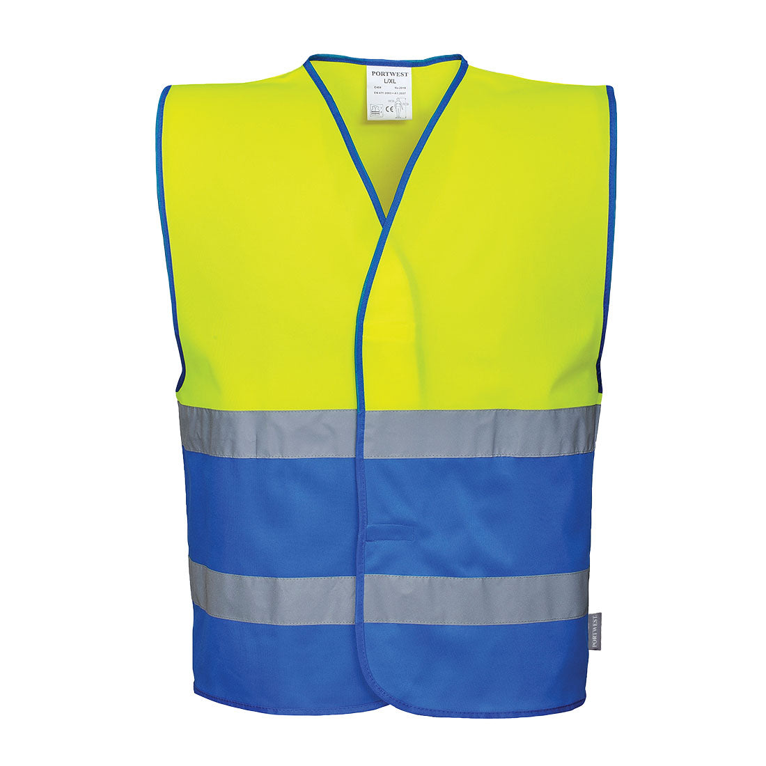 Hi-Vis Two Band Contrast Vest   (C484)