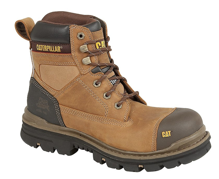 CAT GRAVEL S3 6 Inch Industrial Safety Boot  (CT015N)