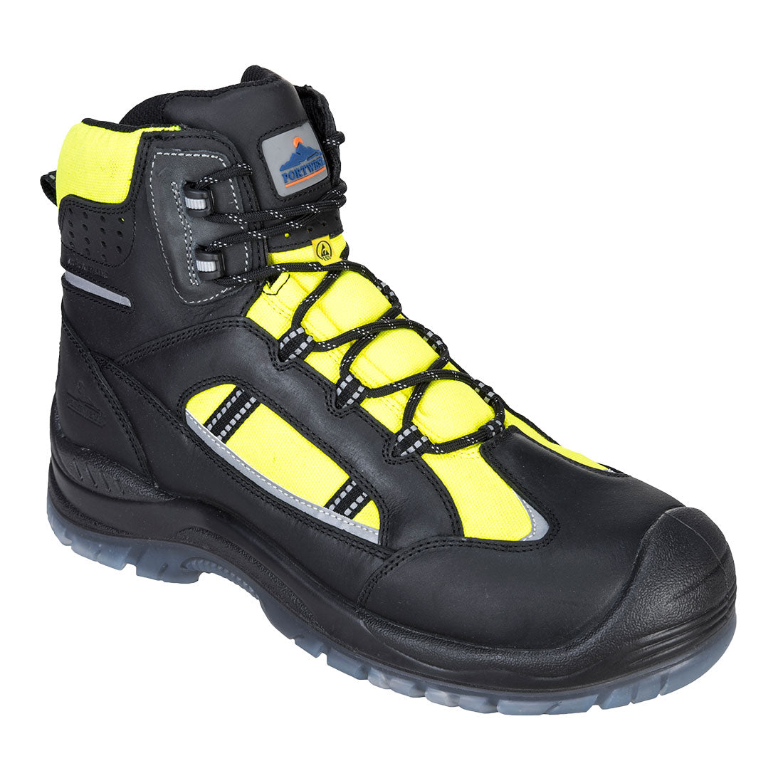 Portwest Compositelite Retroglo Hi-Vis Boot S3 WR ESD  (FC59)