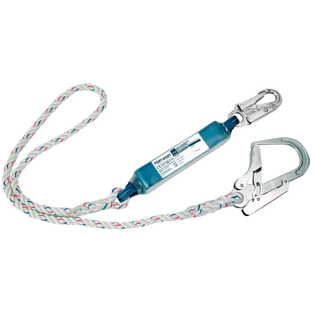 Single 1.8m Lanyard With Shock Absorber  (FP23)