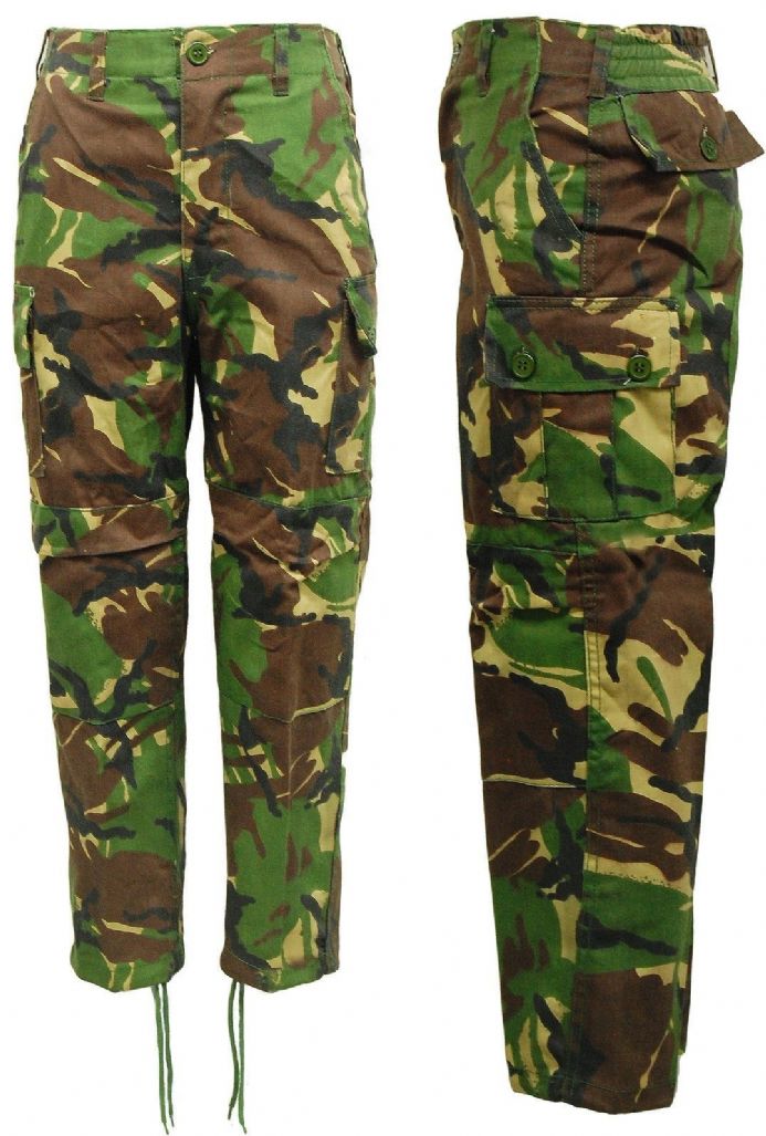 Kid's Camouflage Trousers | Boys Cargo Pants | Rainbow Apparel Ltd