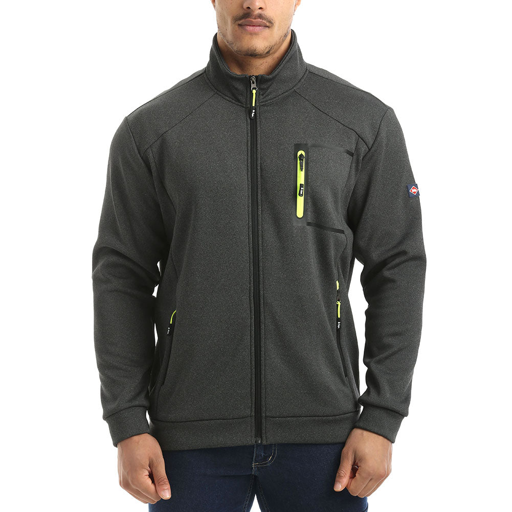 LEE COOPER BONDED FULL ZIP JACKET DURABLE OUTER LAYER FOR ALL SEASONS (LCJKT124)
