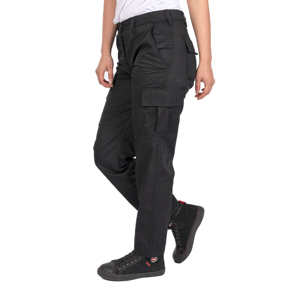 LADIES CARGO TROUSERS COMFORTABLE & FUNCTIONAL WITH A MODERN FIT (LCPNT241)