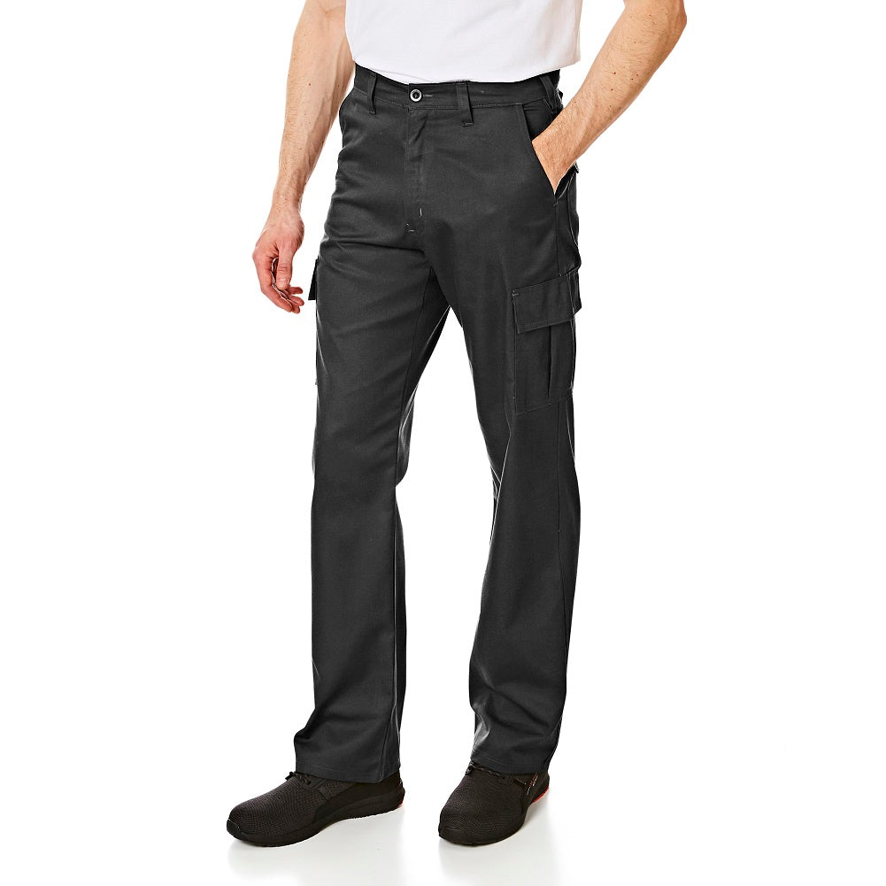 VERSATILE BLACK CARGO TROUSERS DURABLE & FUNCTIONAL FOR WORK AND CASUAL (LCPNT205B)