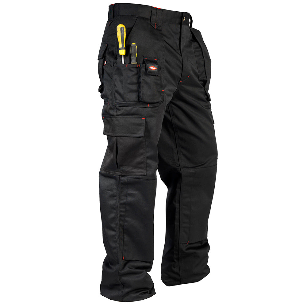 BLACK CARGO TROUSER SPACIOUS & RELIABLE FOR PROFESSIONALS (LCPNT206B)