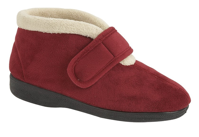 SLEEPERS AMELIA Touch Fastening Bootee Slipper  (LS342BD)