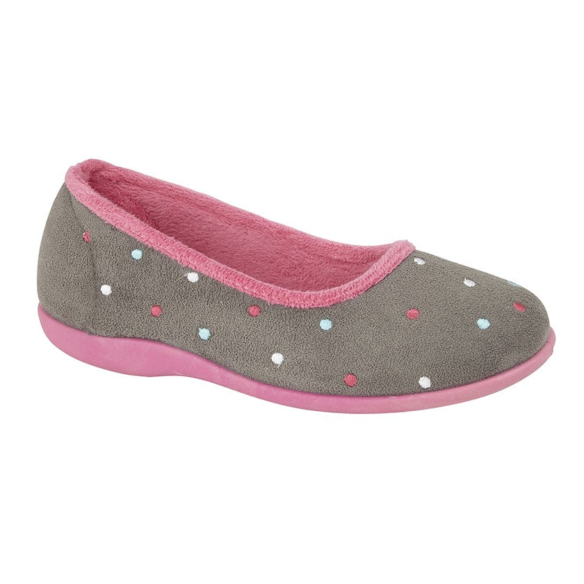 SLEEPERS ISLA Dotted Ballerina Slipper  (LS343F)