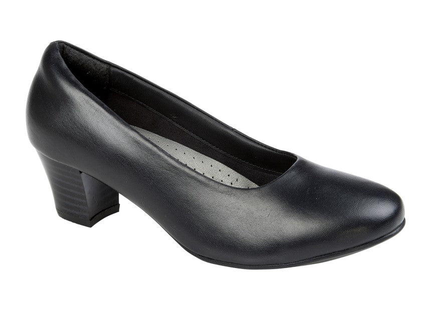 MOD COMFYS 45mm Heel Ladies Court Shoe  (L 173A)