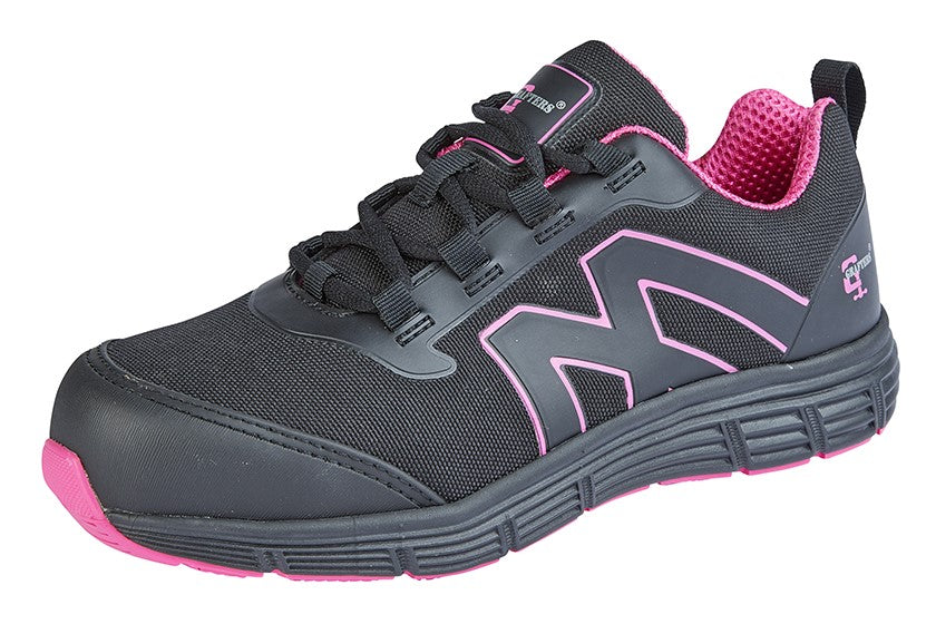 GRAFTERS Ladies Safety Trainer Shoe  (L 383A)