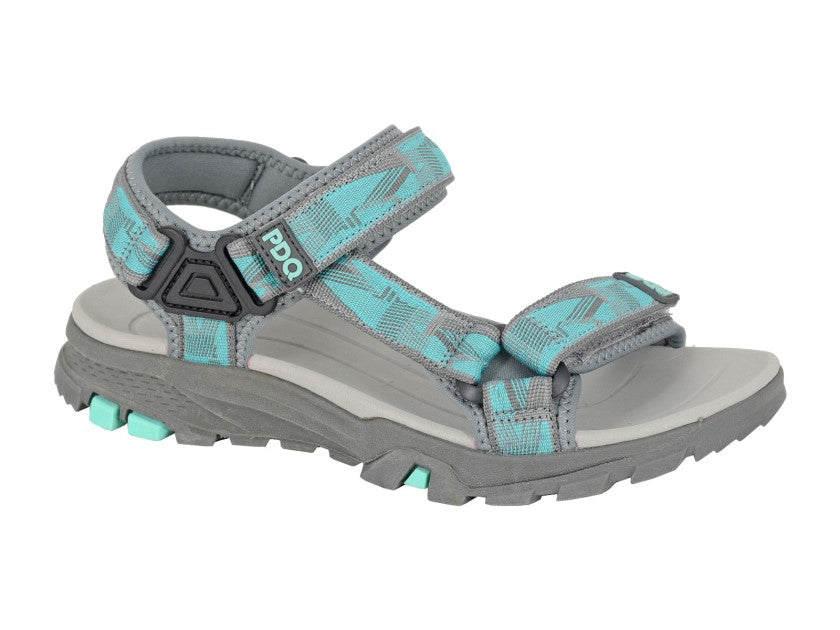 PDQ Dual Touch Fastening Trail Sandal  (L 471EF)