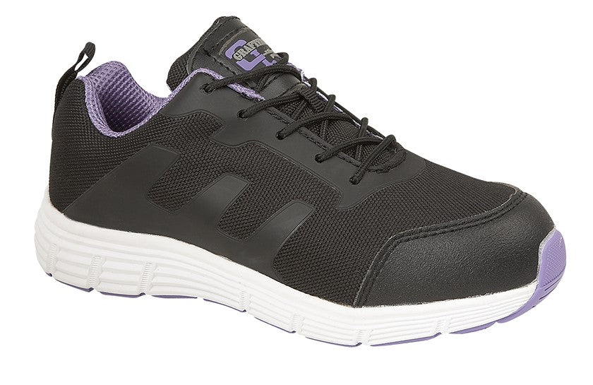 GRAFTERS Ladies Safety Trainer Shoe  (L 517A)