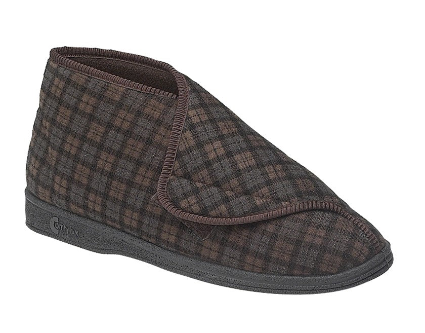 COMFYLUX JAMES  Touch Fastening Boot Slipper  (MS220B)