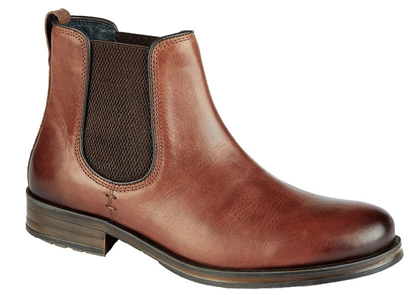 ROAMERS Twin Gusset Ankle Boot  (M 287B)