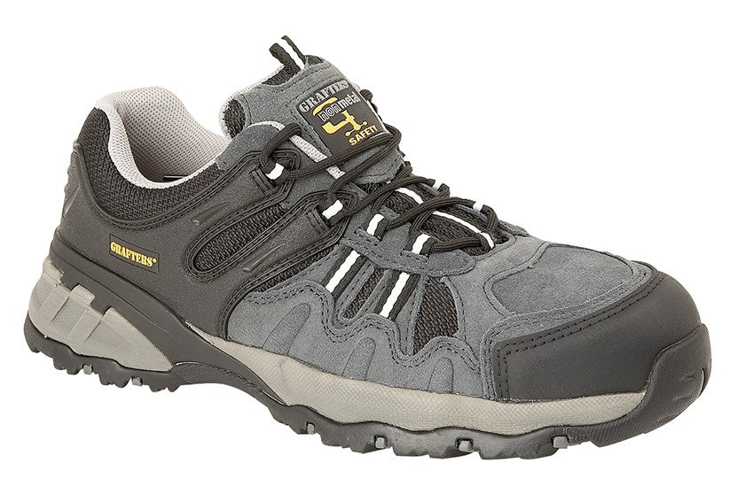GRAFTERS Fully Composite Non-Metal Safety Trainer Shoe  (M 504F)