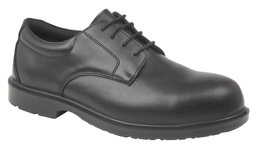 GRAFTERS UNIFORM  Fully Composite Non-Metal Safety Plain Gibson Shoe  (M 9774A)