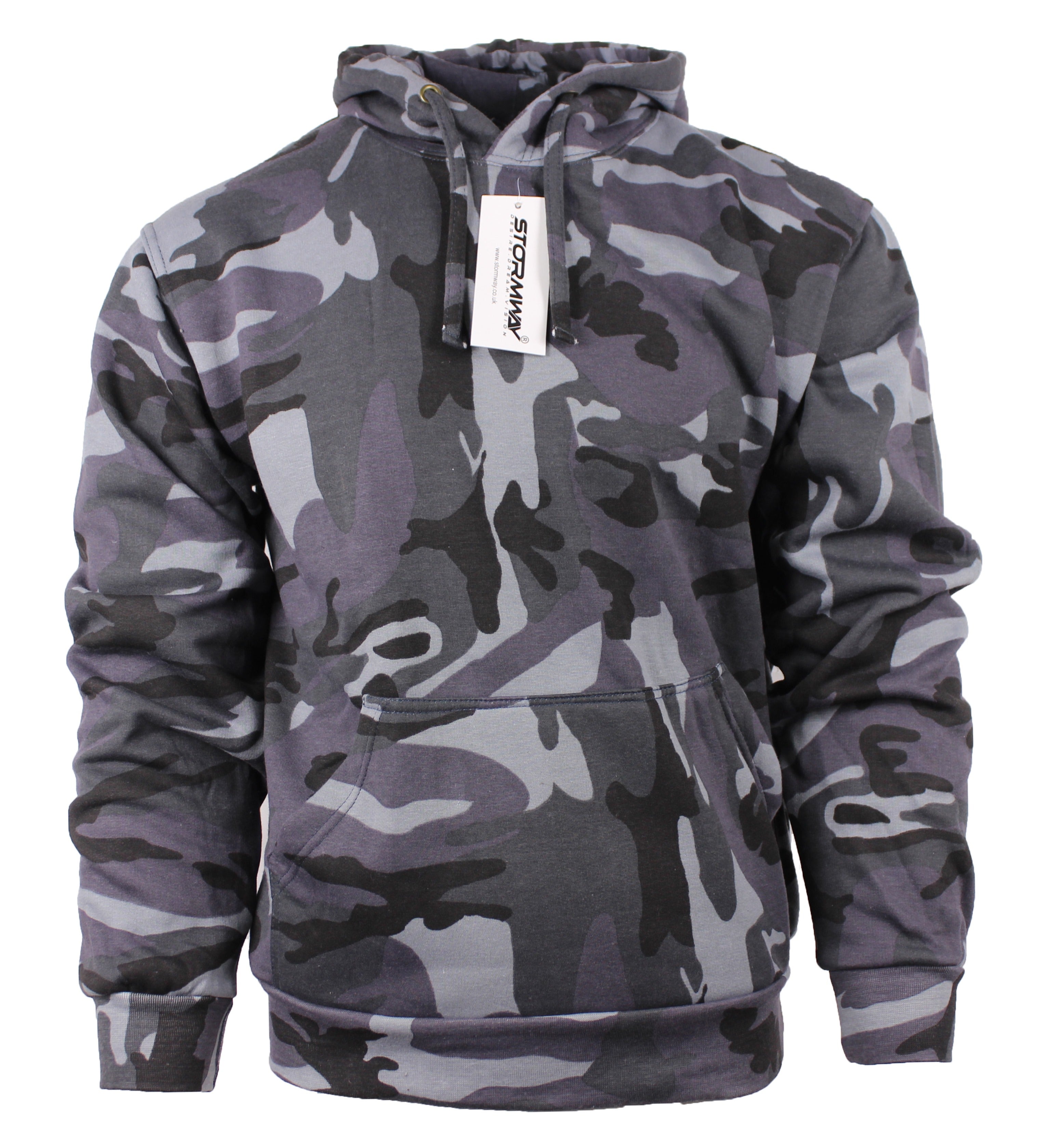 Stormway Camouflage Hoodie Mens Army Camo Camouflage Fleece Tracksuit Hoodie
