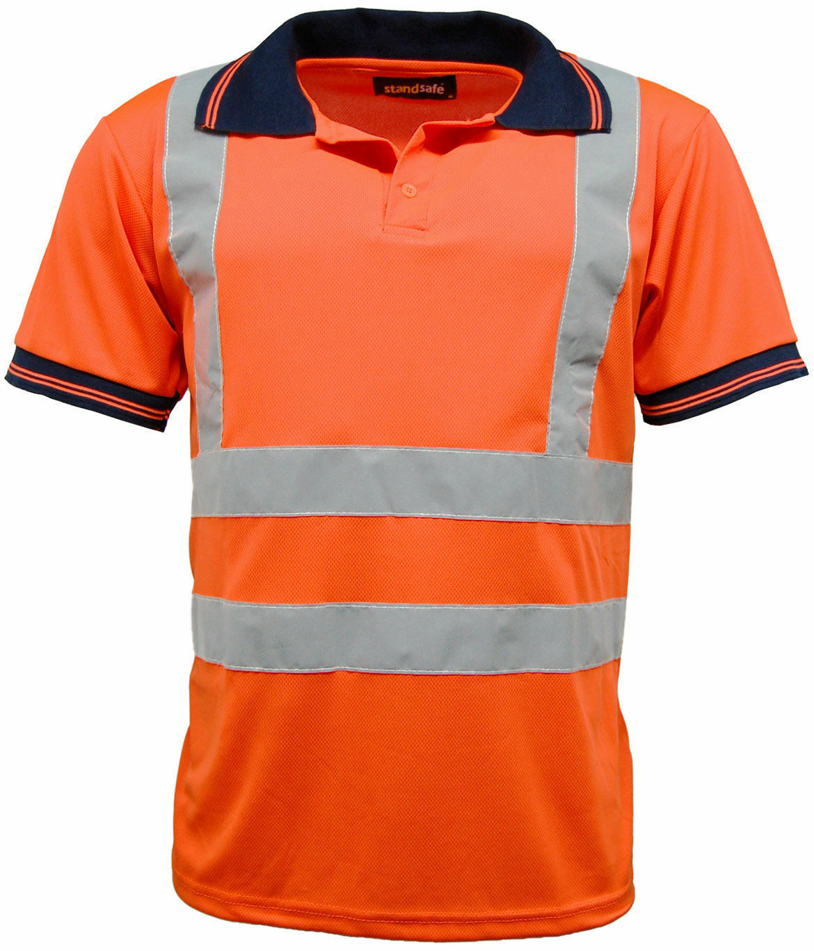 Hi Vis Short Sleeve Shirt Orange