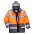 Hi-Vis Contrast Winter Traffic Jacket   (S467)