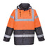 Hi-Vis Contrast Winter Traffic Jacket   (S467)