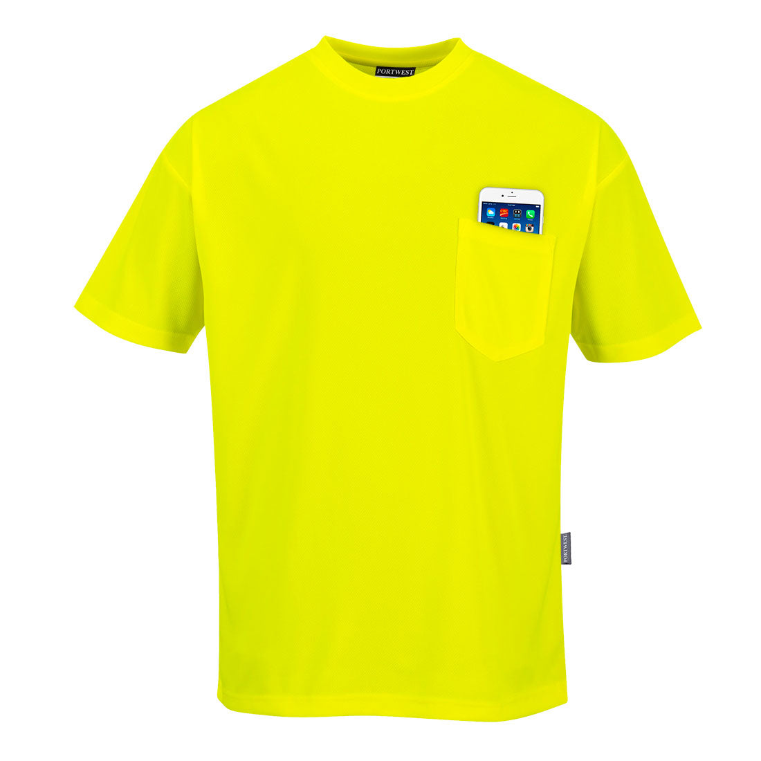Day-Vis Pocket Short Sleeve T-Shirt  (S578)