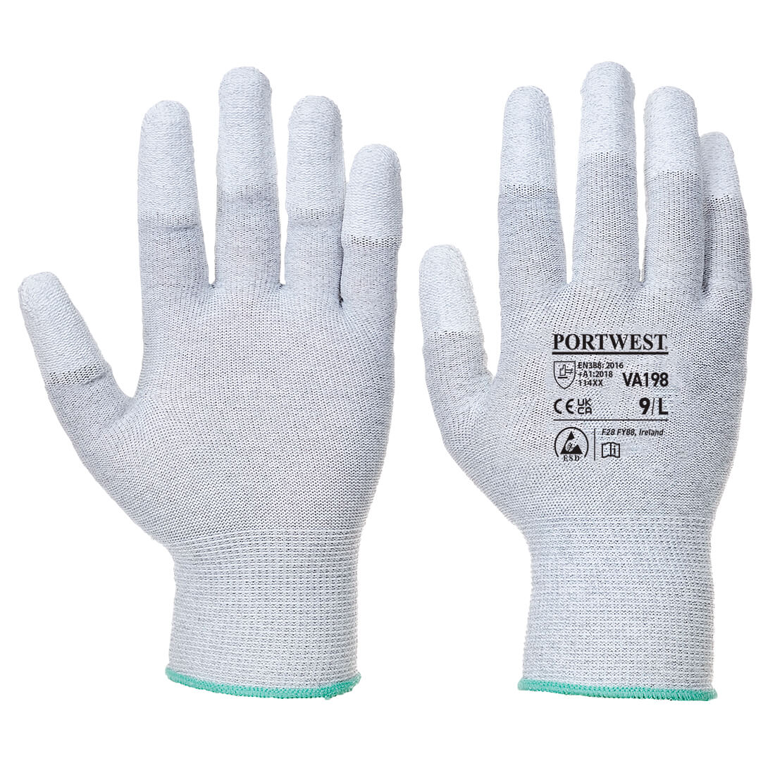 Vending Antistatic PU Fingertip Glove  (VA198)