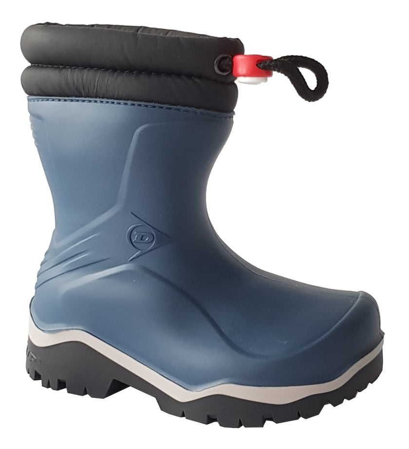 DUNLOP BLIZZARD Toggle Tie Top Warm Lined Kids Blizzard Boot  (W 245C)