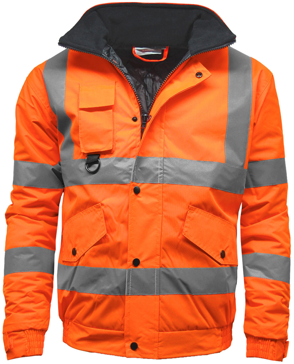 Stormway Mens Waterproof Two Tone Bomber Hi Vis Visibility Standard Safety Work Wear Jacket