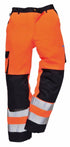 Stormway Hi vis Contrast Work Trouser with Knee Pad Pockets - SWTX510