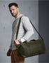 Quadra Heritage Washed Canvas Holdall TearAway label for ease of rebranding (QD650)