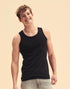 Fruit Of The Loom Men's Valueweight Athletic Vest Self fabric binding to neck and armholes (61098)