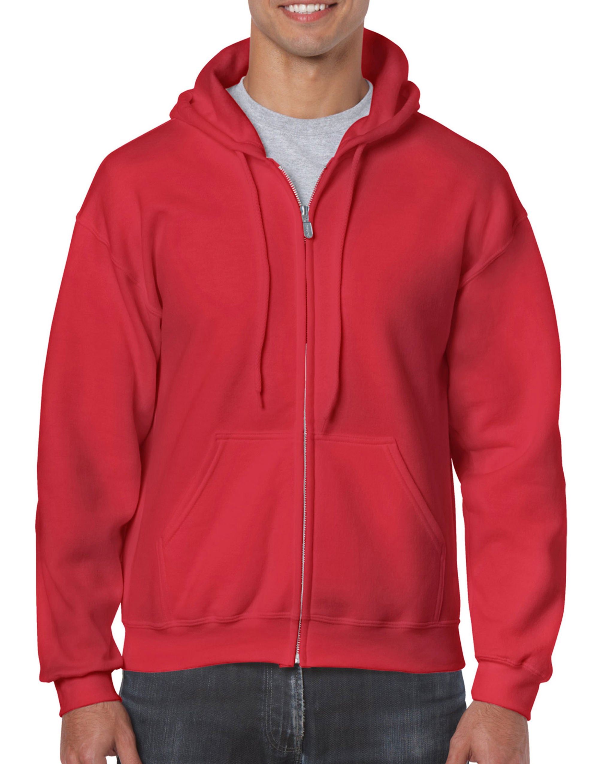 Gildan Heavy Blend™ Adult Full Zip Hooded Sweatshirt Yarn Count 20/1 (18600)