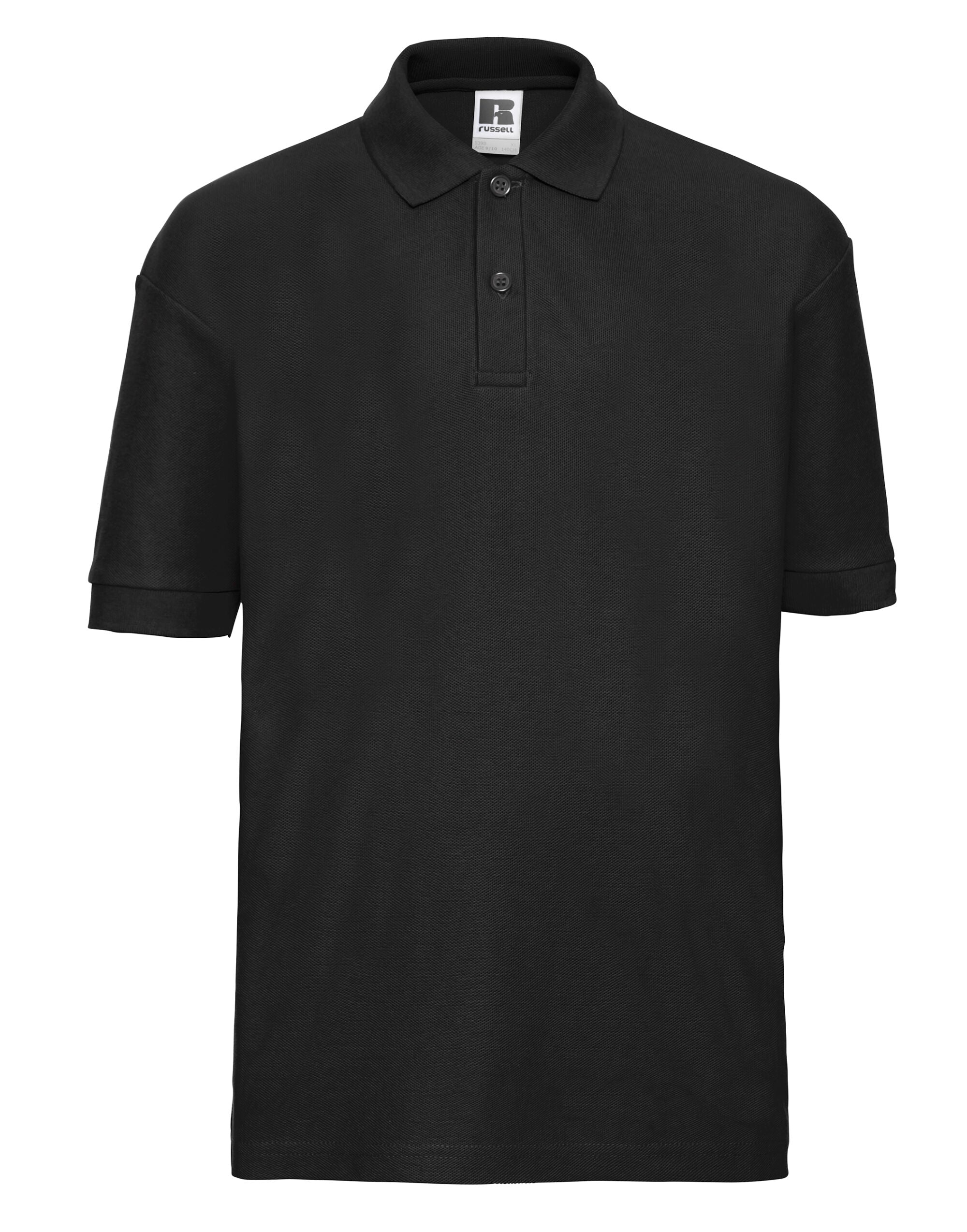 Russell Jerzees Schoolgear Children's Classic Polycotton Polo The double yarn construction creates a very durable and hardwearing fibre (539B)