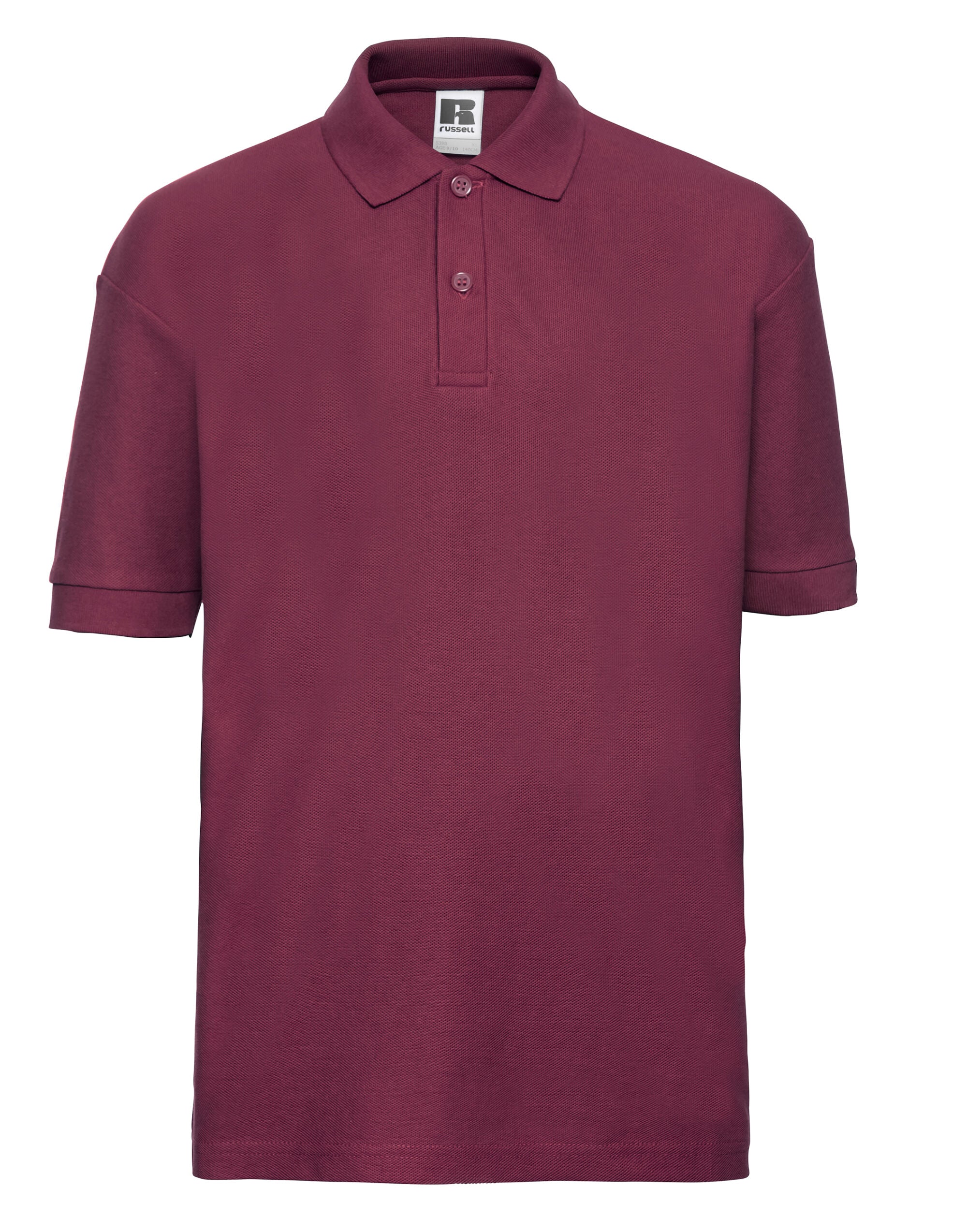 Russell Jerzees Schoolgear Children's Classic Polycotton Polo The double yarn construction creates a very durable and hardwearing fibre (539B)