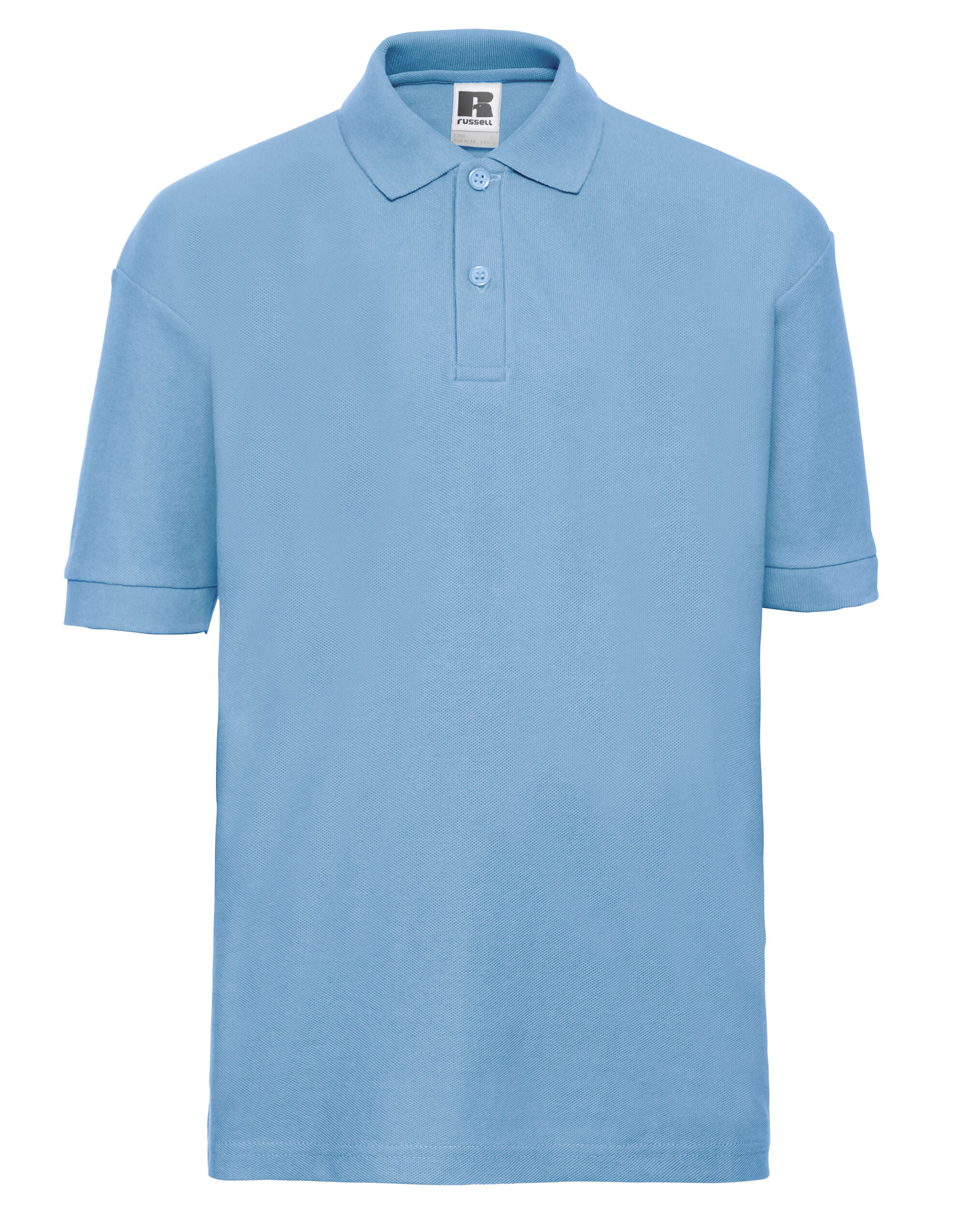 Russell Jerzees Schoolgear Children's Classic Polycotton Polo The double yarn construction creates a very durable and hardwearing fibre (539B)