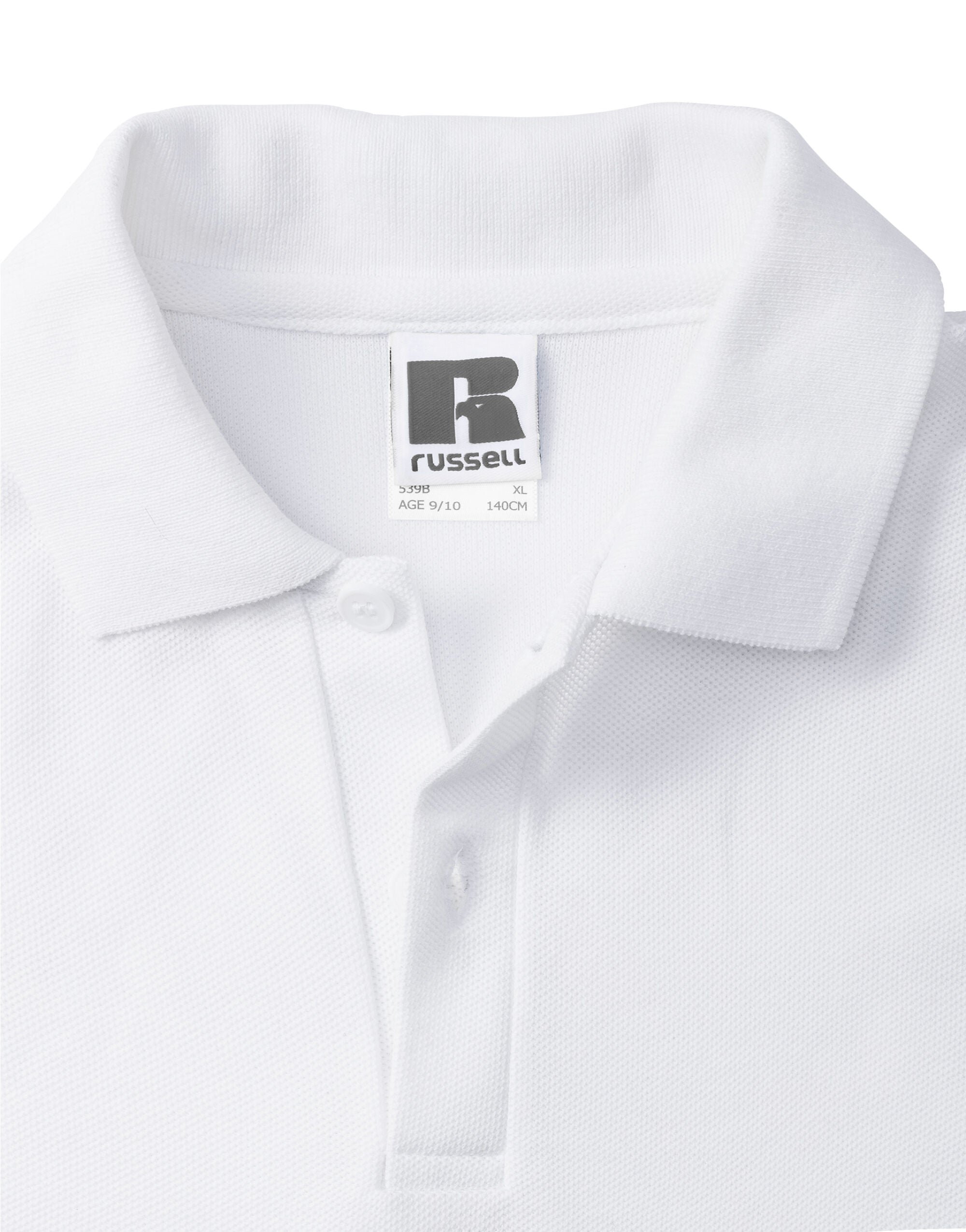 Russell Jerzees Schoolgear Children's Classic Polycotton Polo The double yarn construction creates a very durable and hardwearing fibre (539B)