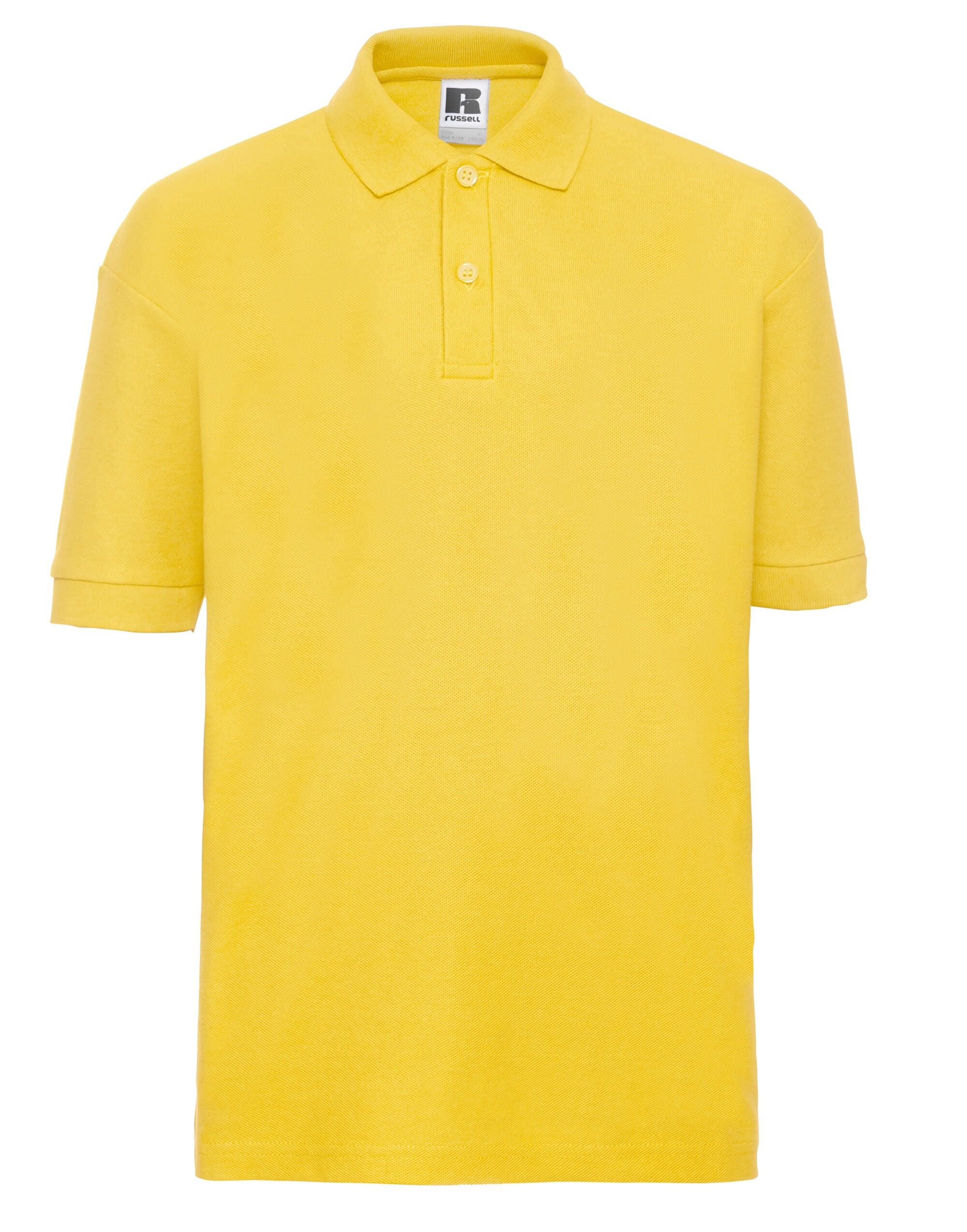 Russell Jerzees Schoolgear Children's Classic Polycotton Polo The double yarn construction creates a very durable and hardwearing fibre (539B)