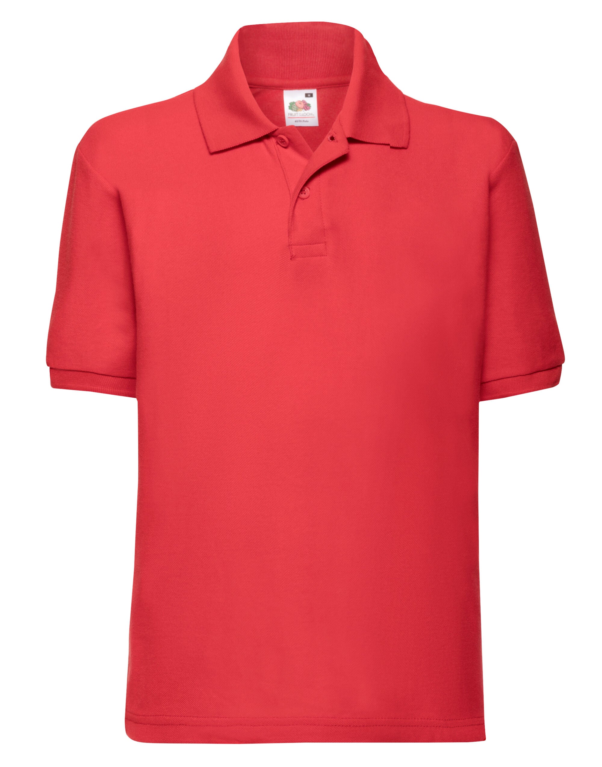 Fruit Of The Loom Kid's 65/35 Polo Guaranteed to perform at 60&deg; wash (63417)