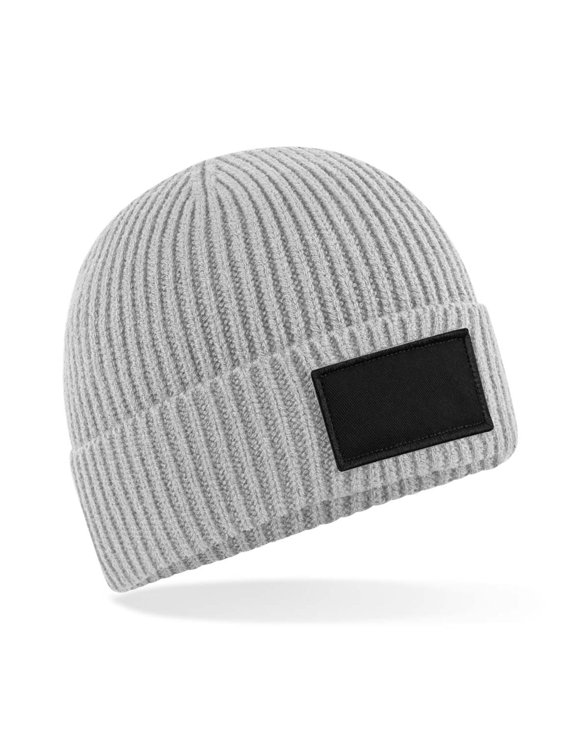 Beechfield  Fashion Patch Beanie Contains at least 50&#37; Recycled Polyester (B442R)