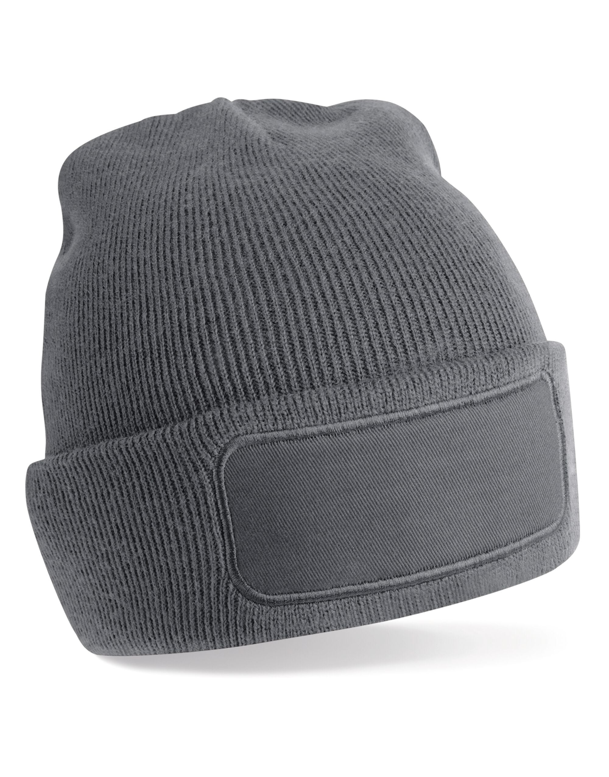 Beechfield  Recycled Original Patch Beanie Contains 100&#37; GRS certified polyester, by Control Union CU811033 (B445R)