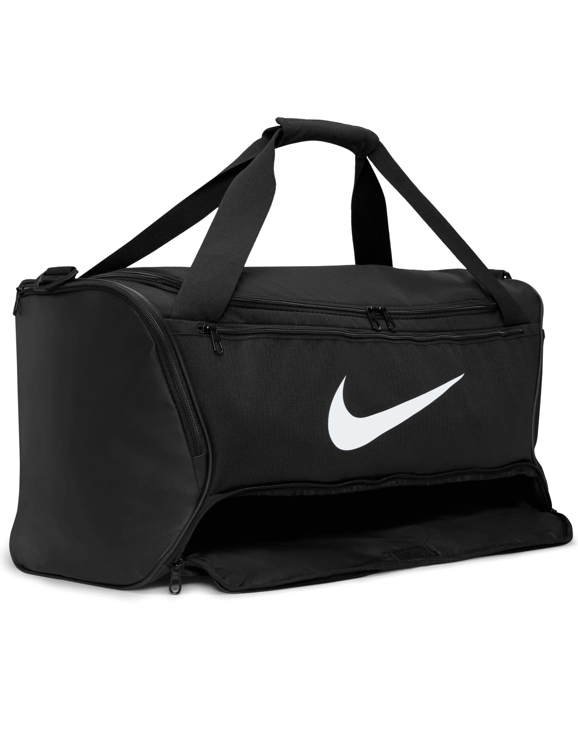 Nike Golf Brasilia Training Duffle Bag (60L) Zippered main compartment secures your traning essentials (DH7710)