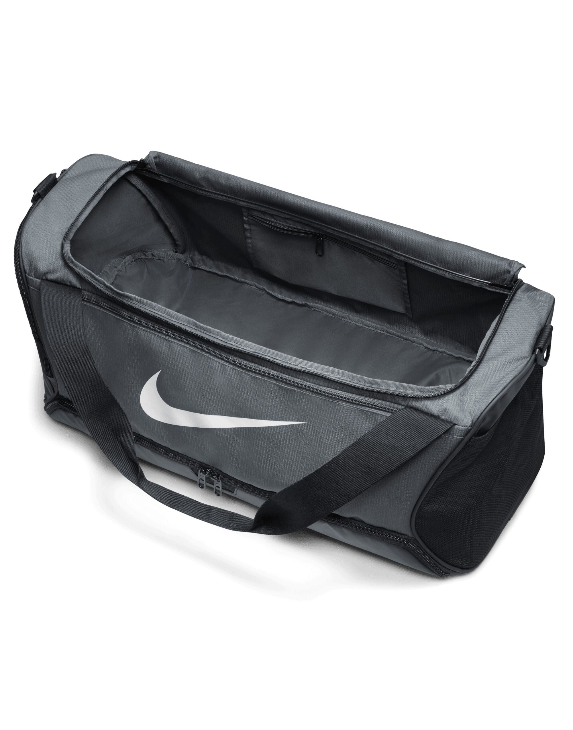 Nike Golf Brasilia Training Duffle Bag (60L) Zippered main compartment secures your traning essentials (DH7710)