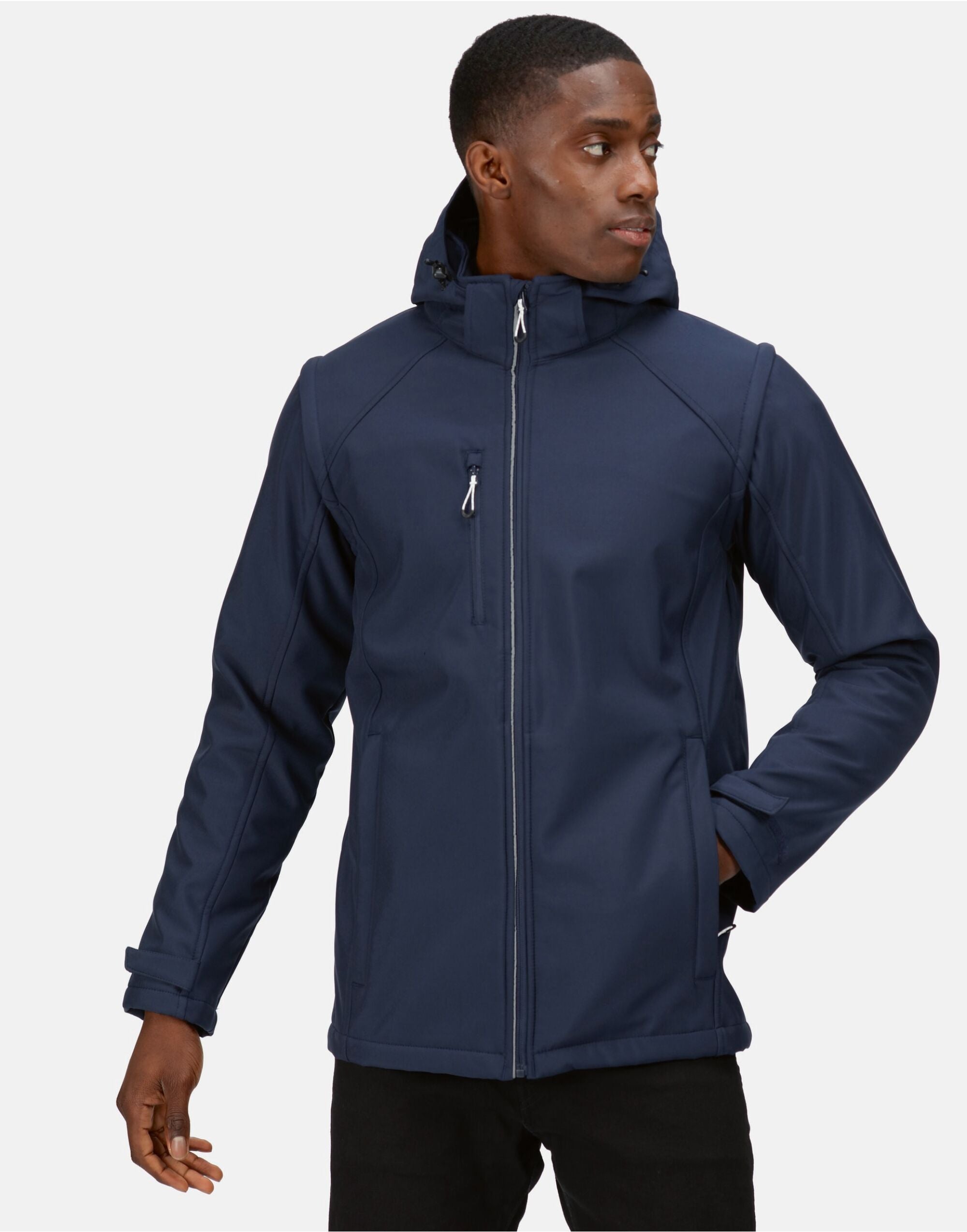 Regatta Professional Men's Erasmus 4-In-1 Softshell Jacket Warm backed woven XPT waterproof and breathable 3 layer membrane fabric (TRA713)