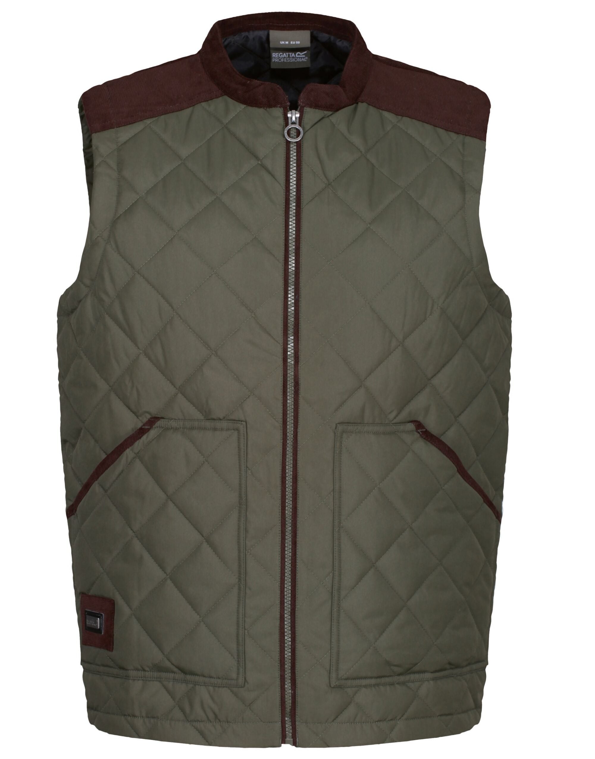 Regatta Professional Moreton Quilted Gilet 100&#37; polyester water repellent micro poplin fabric (TRA876)