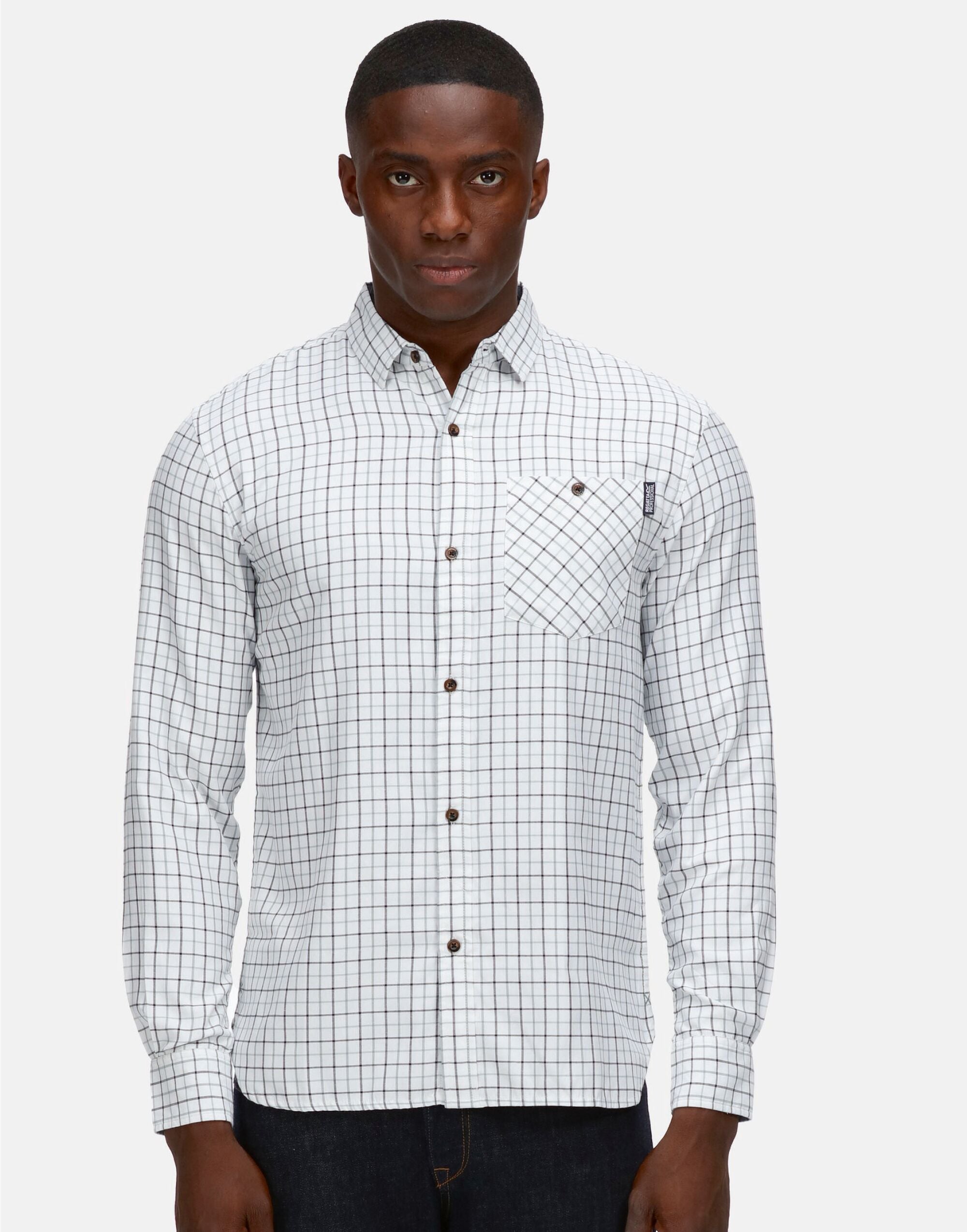 Regatta Professional Tattersall Check Shirt Brushed inner surface for extra warmth and comfort (TRS215)