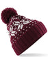 Beechfield  Fair Isle Snowstar® Beanie Timeless pattern (B456)