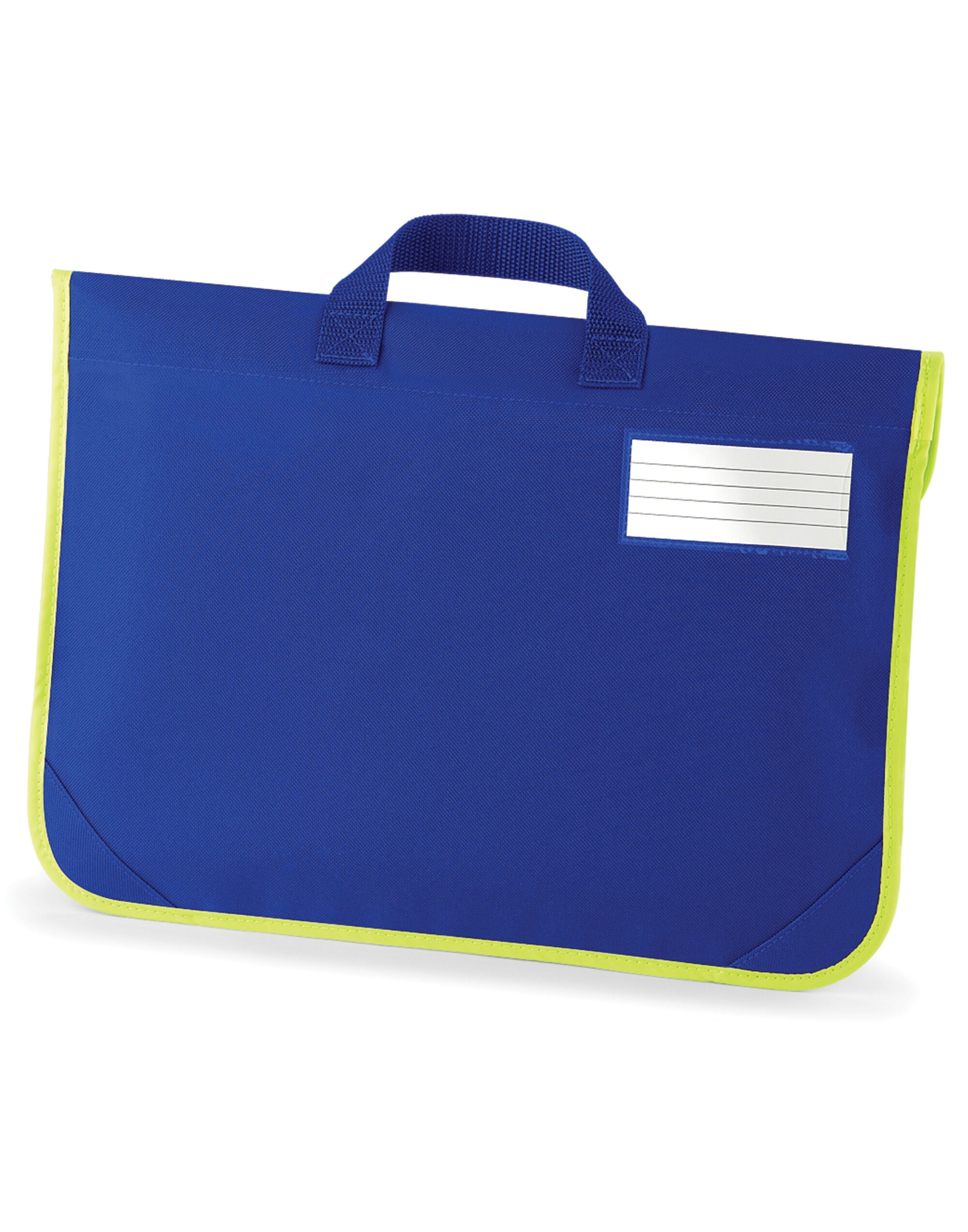 Quadra Enhanced-Viz Book Bag Enhanced visibility reflective panel (QD452)