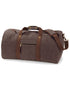 Quadra Vintage Canvas Holdall Internal valuables pocket (QD613)