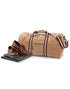 Quadra Vintage Canvas Holdall Internal valuables pocket (QD613)