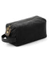 Quadra Heritage Waxed Canvas Wash Bag TearAway label for ease of rebranding (QD651)